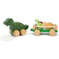 El Puente El Puente Zieh-Spielset "Dinos" | Fair Trade & Handmade aus Sri Lanka, Mehrfarbig, – Produktbild 1 von 1