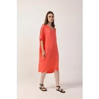 Neu Nomads Neu Nomads Damen vegan Kaftan Francine Weiß – Produktbild 1 von 1