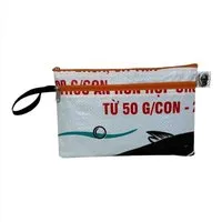Beadbags Beadbags Federmäppchen / Kosmetiktasche Ri74 recycelter Reissack, Weiss, – Produktbild 1 von 1
