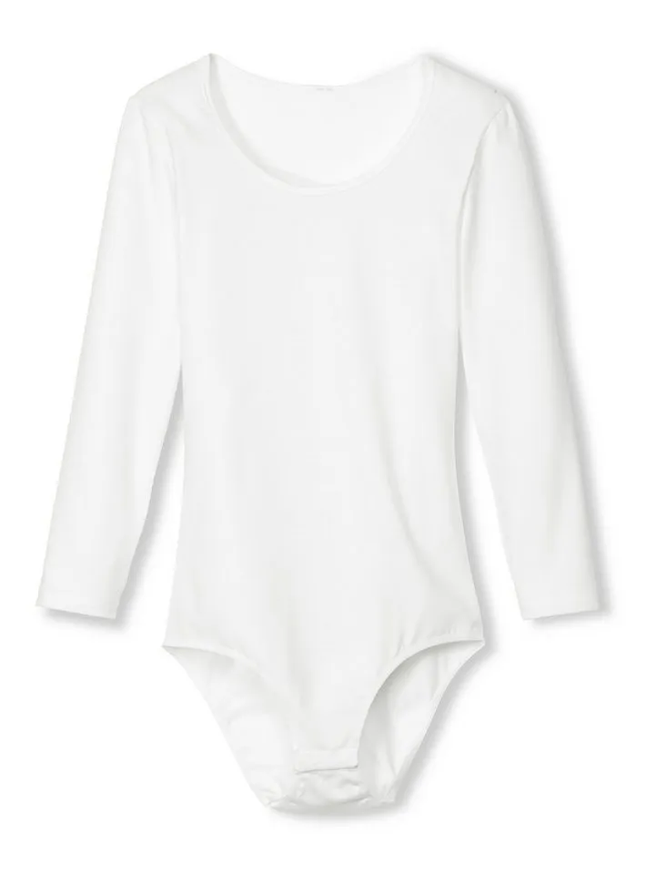 CALIDA CALIDA Body Natural Comfort Damen (1-tlg) 3/4-Arm-Body, weich und elastisch, Weiß, – Produktbild 2 von 5