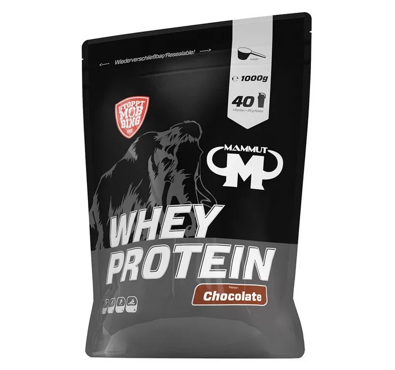 Mammut Nutrition Mammut Nutrition Whey Protein 1000 g Schokolade – Produktbild 3 von 6