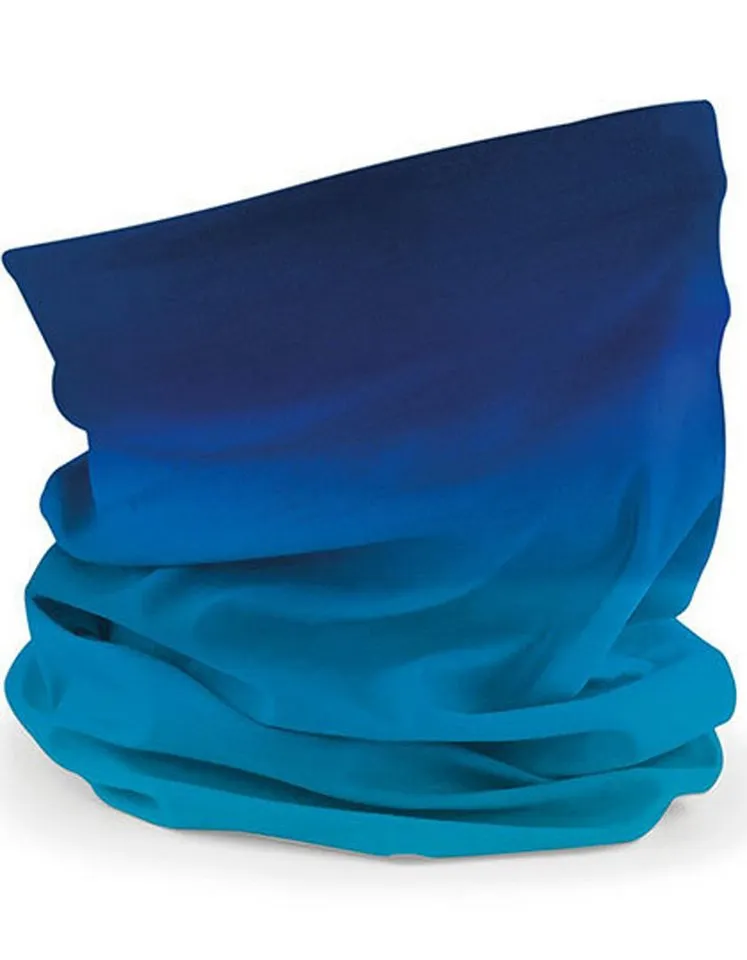 Beechfield Beechfield Multifunktionstuch Schlauchschal Morf Neckwarmer für Sport und Freizeit, (Spar Set, 2er Pack), Atmungsaktives Gewebe, Blau, – Produktbild 2 von 3