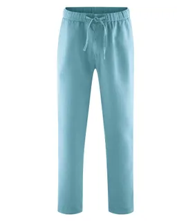 HempAge Hempage Herren vegan Hose Unisex Wave Blau – Produktbild 1 von 1