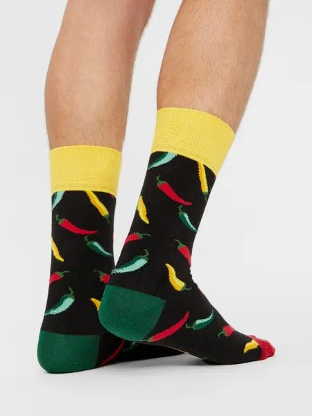 Natural Vibes Natural Vibes Chilis Socken Bio GOTS | Bunte Socken | Herren Damen Socken | Funny Socks – Produktbild 4 von 4