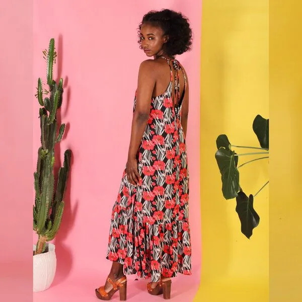 ManduTrap ManduTrap Volantkleid Saram mit Blumenmuster – Produktbild 4 von 4