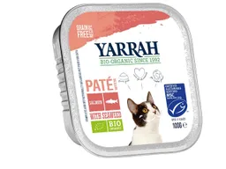 Yarrah Pâté mit Huhn, Lachs & Meeresalgen (für Katzen) – Produktbild 1 von 1