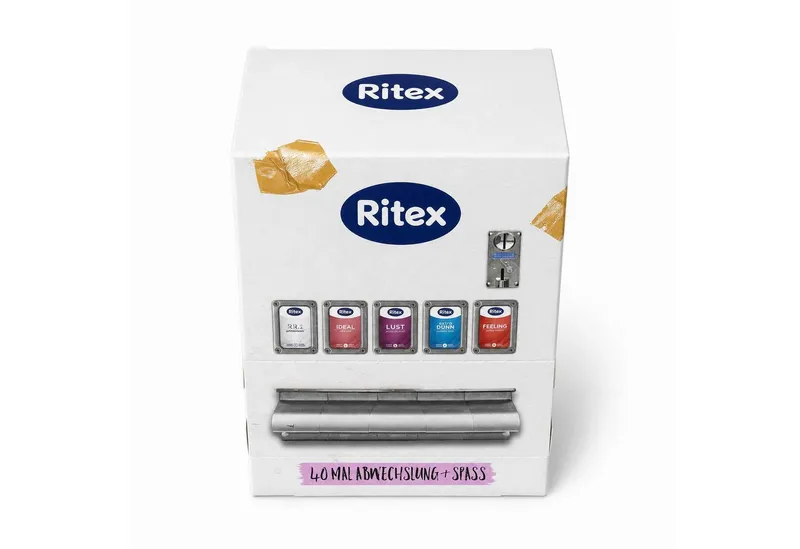Ritex Ritex Kondome RITEX Kondomautomat 5 versch. Sorten Großpackung 40 Stück – Produktbild 4 von 6
