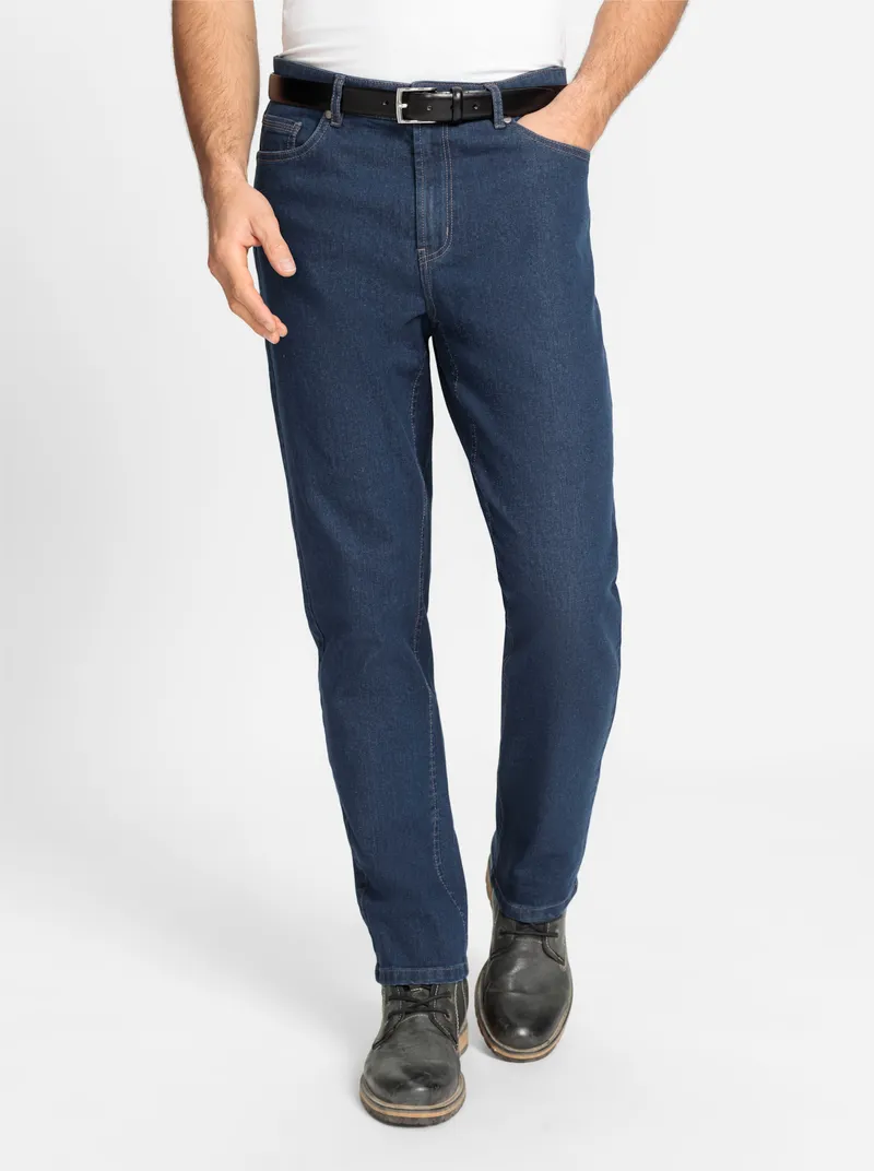 marco donati 5-Pocket-Jeans blue-stone-washed, Blue-stone-washed, – Produktbild 1 von 3