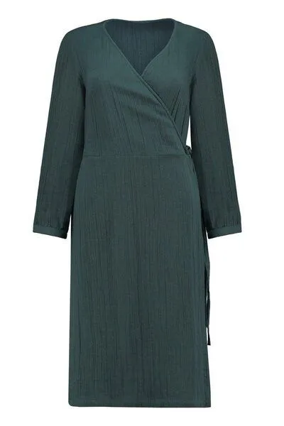 TIRALAHILACHA TIRALAHILACHA Susana Crossover dress, Blau, – Produktbild 2 von 4
