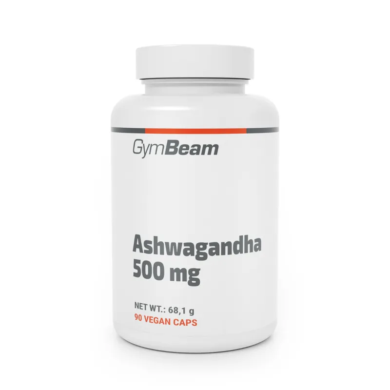 GymBeam GymBeam Ashwagandha (500 mg) 90 Kapseln ohne Geschmack – Produktbild 1 von 1