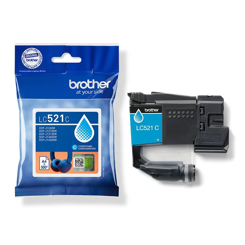 Brother Brother Tintenpatrone LC-521C cyan – Produktbild 3 von 8