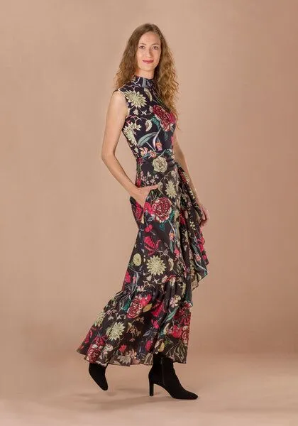 Atelier SNOW Atelier SNOW Set Ärmelloser Body + Maxi-Wickelrock Camellia – Produktbild 3 von 3