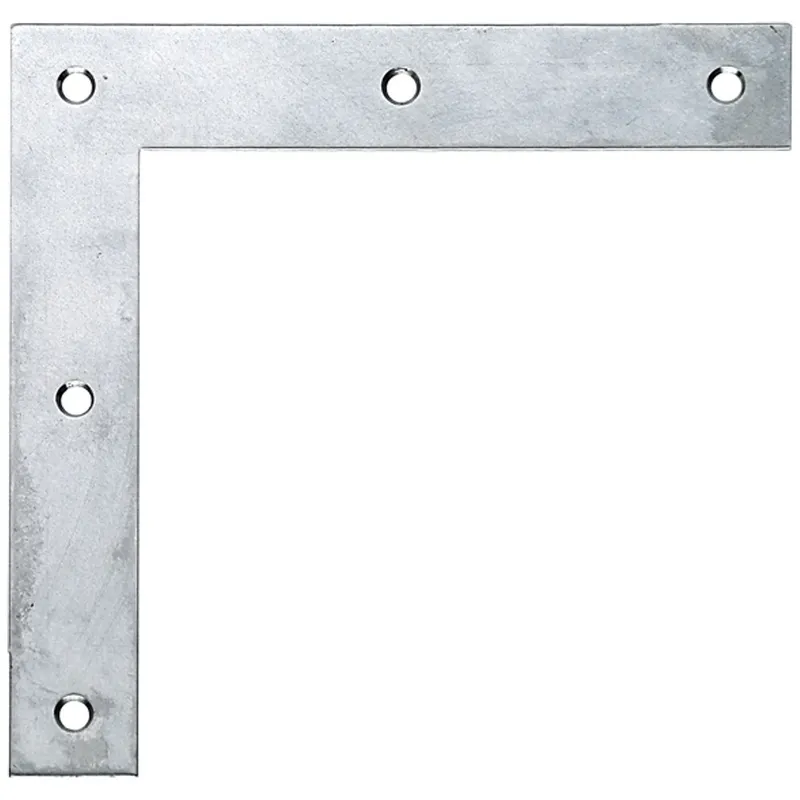 Alberts ALBERTS Eckwinkel, Edelstahl, HxLxB 120x120x20 mm – Produktbild 1 von 1