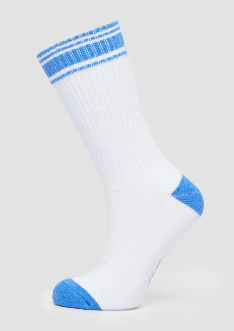 s.Oliver s.Oliver Socken im 2er-Pack, Blau|weiß, – Produktbild 4 von 4