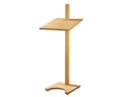 Höhenverstellbares Pult 'sway' aus massiver Buche B 50 x T 50 x 131 cm – Produktbild 1 von 1