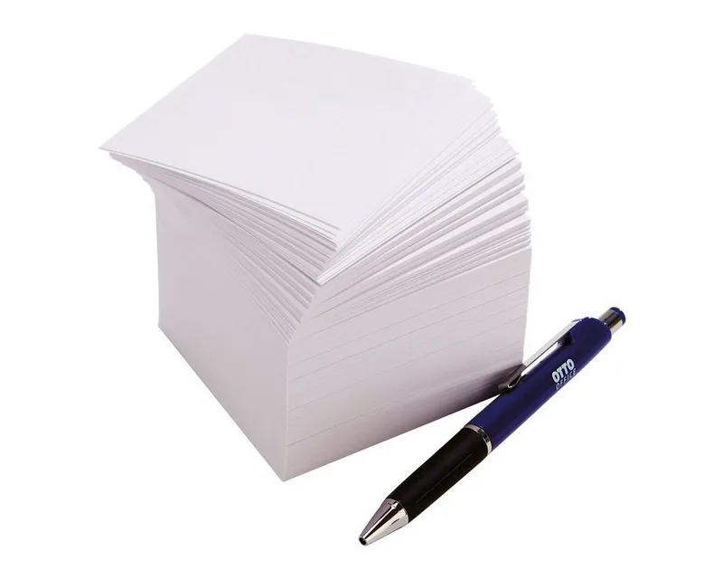 Otto Office Notizzettel, 90x90 mm, 700 Blatt, lose, Weiß, – Produktbild 4 von 4