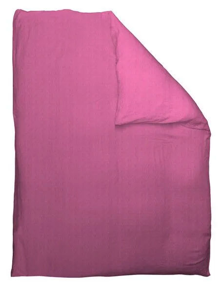 Nature by Adam Nature by Adam Bettbezug „Rio“ aus Baumwolle (kbA) mit Reißverschluss – Made in Germany, Pink, – Produktbild 4 von 4