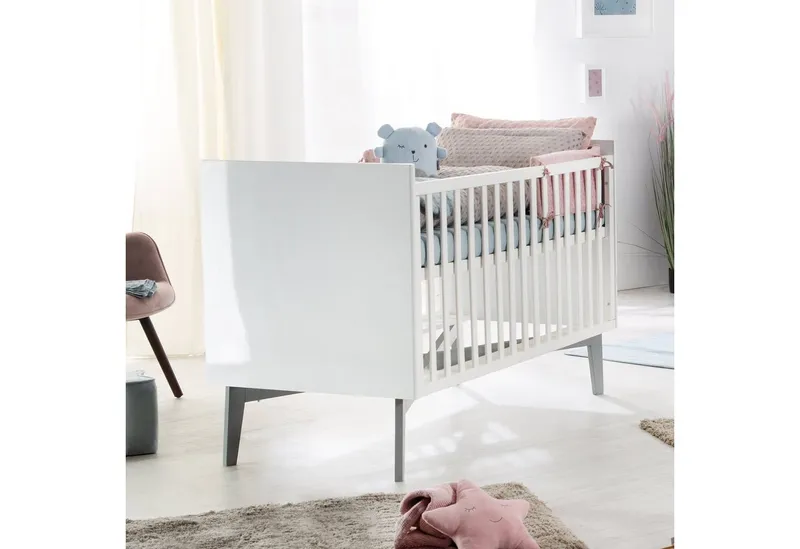 roba roba Kinderbettwäsche Lil Planet - BIO BAUMWOLLE - versch. Farben - weicher Stoff, aus Jersey, 2 teilig, 100 x135 cm, Bettwäsche Kinderbett & Babybett - Jungen & Mädchen, Grau, – Produktbild 2 von 5