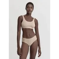 hessnatur hessnatur Bustier mit Softbund COTTON FEEL aus Bio-Baumwolle, Puder, – Produktbild 3 von 7