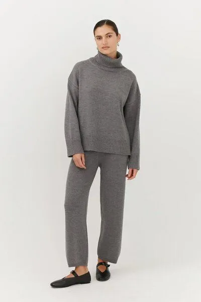 The Slow Label The Slow Label Wool Pants, Grey (grau), – Produktbild 1 von 3