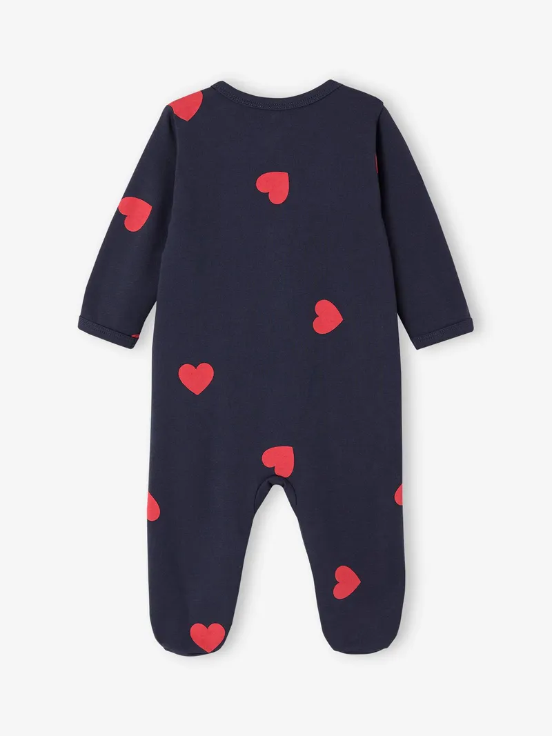 Envie De Fraise Baby Strampler Mon Coeur ENVIE DE FRAISE, Marine, – Produktbild 2 von 4