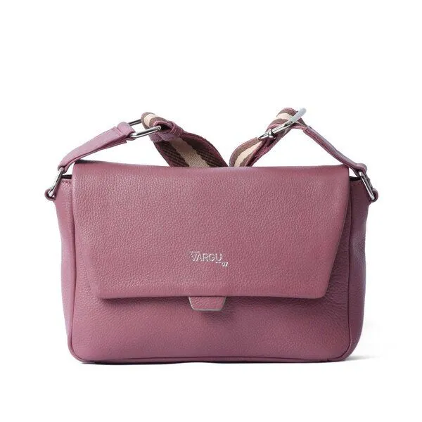 Vargu Vargu Leder-Umhängetasche Sewen 1, Mauve, – Produktbild 1 von 4