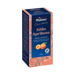 Meßmer Meßmer Classic Moments Süße Aprikose, Teebeutel im Kuvert, 2. Entnahmefach/displaytauglich, 68,75g – Produktbild 1 von 1