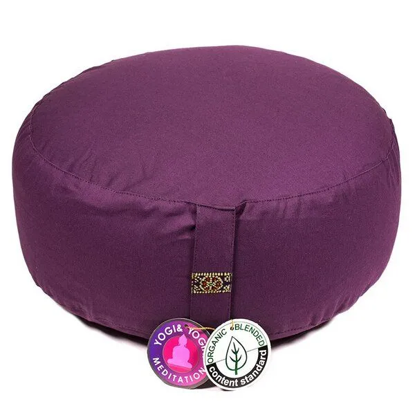 Just Be Just Be Meditationskissen, Purpur, – Produktbild 1 von 1
