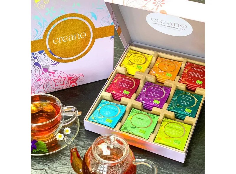 Creano Tee Bio Kräutertee MIX Geschenkset 45 Bio Teebeutel - 90g*, 1 x 45 St. – Produktbild 2 von 5