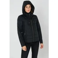 THOKKTHOKK ThokkThokk Damen vegan Jacke Klassisch Schwarz, Schwarz, – Produktbild 1 von 1
