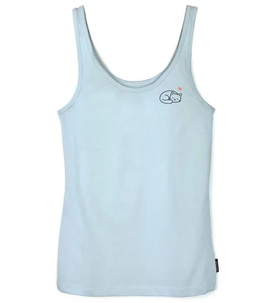 Gary Mash GARY MASH Top Dana Kätzchen aus Biobaumwolle, Blau, – Produktbild 1 von 4