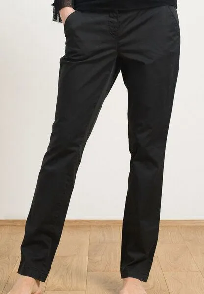 Alma & Lovis Alma & Lovis Chino aus Bio-Baumwolle, Schwarz, – Produktbild 2 von 4