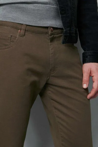 M 5 BY MEYER M 5 BY MEYER Micro Structure Five Pocket, Braun (taupe), – Produktbild 5 von 5