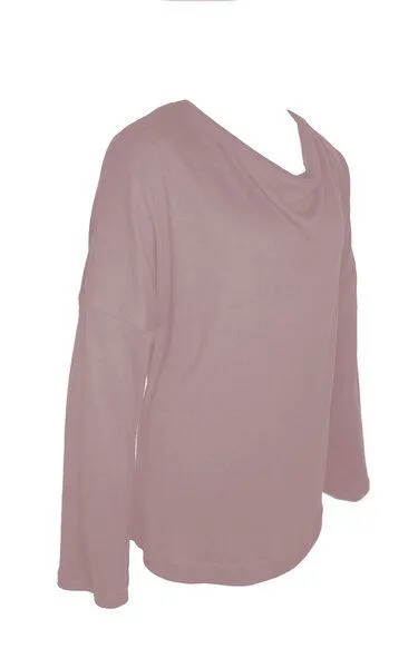 Golden Circle Clothing Golden Circle Clothing Wasserfallpullover aus Viskose, Rosa, – Produktbild 4 von 4
