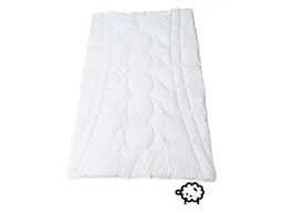 Steppdecke "Kontur Leicht" 200 x 200 cm, mit Schafschurwollfüllung 1.200 g – Produktbild 1 von 1