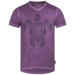 Lexi&Bö Lexi&Bö Tribal Turtle V-Neck T-Shirt Herren – Produktbild 1 von 1