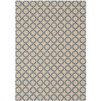 myfelt myfelt Filzkugelteppich Porto rechteckig, 100% Schurwolle, Hellblau (inez), – Produktbild 1 von 1