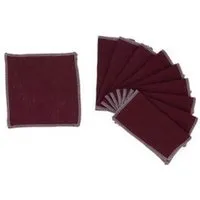 NoWaste Wrapping NoWaste Wrapping NoWaste Stofftaschentücher Taschentücher aus Stoff 10er SET ver. Motive – Produktbild 1 von 1