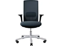 HAG HAG Bürodrehstuhl "Futu mesh 1100-S" mit AL, Gestell: silber, Stoff: "FutuKnit" Dusk – Produktbild 1 von 1