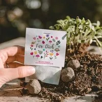 Ideenverlag Hamburg Ideenverlag Hamburg 10 x „Für Dich“ Samenbomben im Tütchen mit Wildblumensaatgut | Nachhaltiges Geschenk für Freunde, Kollegen & Lieblingsmenschen – Produktbild 1 von 1
