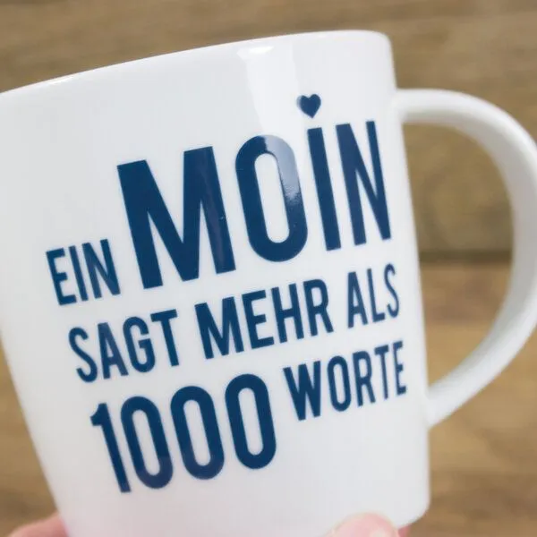 Bow & Hummingbird Bow & Hummingbird Großer Porzellanbecher Moin – Produktbild 2 von 4
