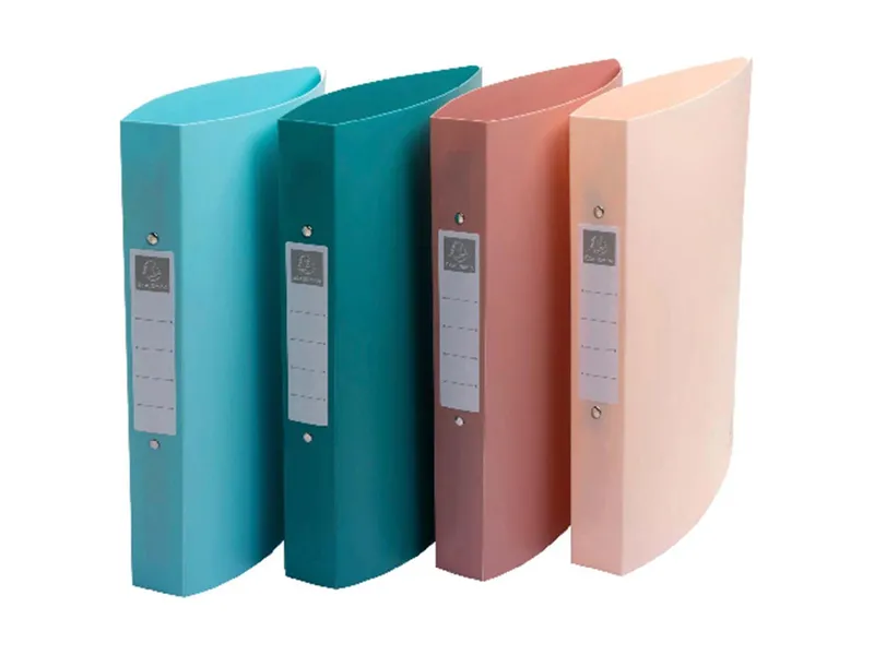 Exacompta 12 Exacompta Ringbücher "Skandi", DIN A4 Maxi, 2 Ringe, RB 40 mm, sortiert – Produktbild 1 von 1