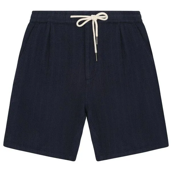KnowledgeCotton Apparel KnowledgeCotton Apparel Shorts Fig Loose Structure, Night sky, – Produktbild 1 von 3