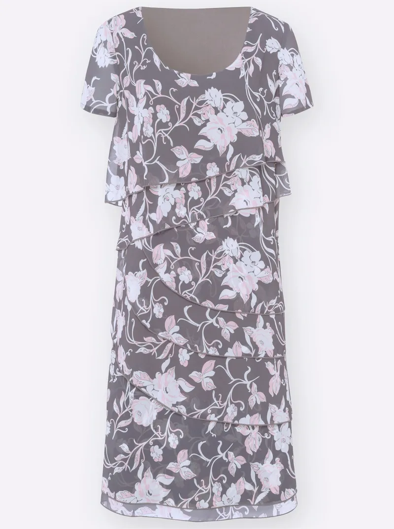 Witt Sommerkleid, Anthrazit-bedruckt, – Produktbild 1 von 2