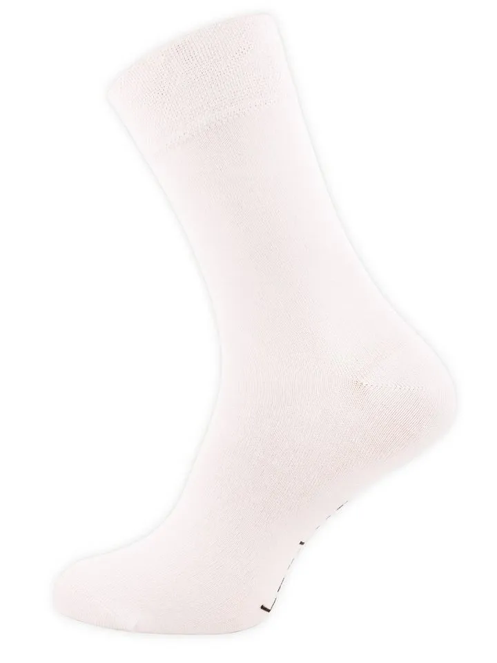 Cotton Prime® Socken Bambussocken ohne Gummibund (10-Paar) weich und atmungsaktiv durch Viskose, Weiß, – Produktbild 3 von 3