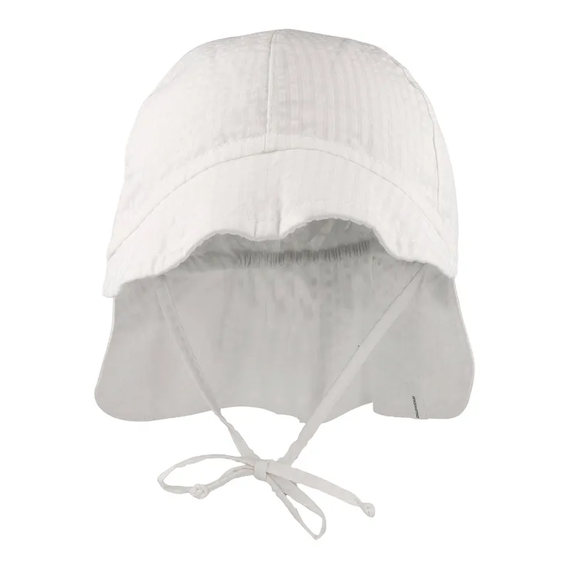 Maximo Maximo Schirmmütze mit Nacken- und UV-Schutz Ringel, Natur, – Produktbild 1 von 3