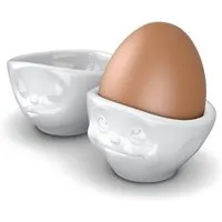 FIFTYEIGHT PRODUCTS FIFTYEIGHT PRODUCTS Küssender  Eierbecher aus Porzellan – Produktbild 1 von 1