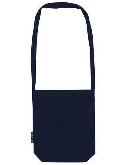 Neutral Neutral Baumwolltasche Einkaufstasche Shopper Lange Henkel 38 x 42 cm, Navy, – Produktbild 3 von 5