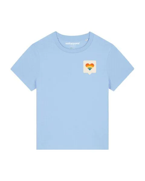 watapparel watapparel T-Shirt Frauen Von Herzen, Blue soul, – Produktbild 1 von 4