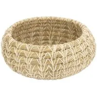 El Puente El Puente Korb "Schmetterling" | Fair Trade & Handmade aus Bangladesch, Natur,weiß, – Produktbild 1 von 1